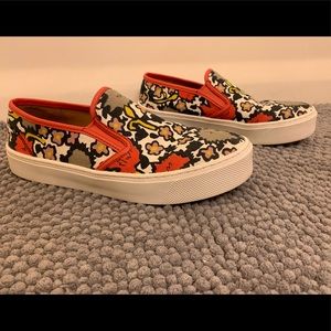 Coach patterned shoes